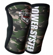 Power System 21694 Наколенники для Crossfit Power System Knee Sleeves Camo PS-6032 Black/Green фото